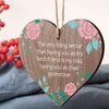 Best Friend Godmother Gifts Wooden Heart Plaque Thank You Friendship Keepsake