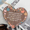 Friendship Gift Funny Rude Birthday Gift For Best Friend Thank You Wooden Heart