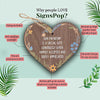 Load image into Gallery viewer, Our Friendship Quote Wood Heart Sign Best Friend Plaque Birthday Thank You Gifts