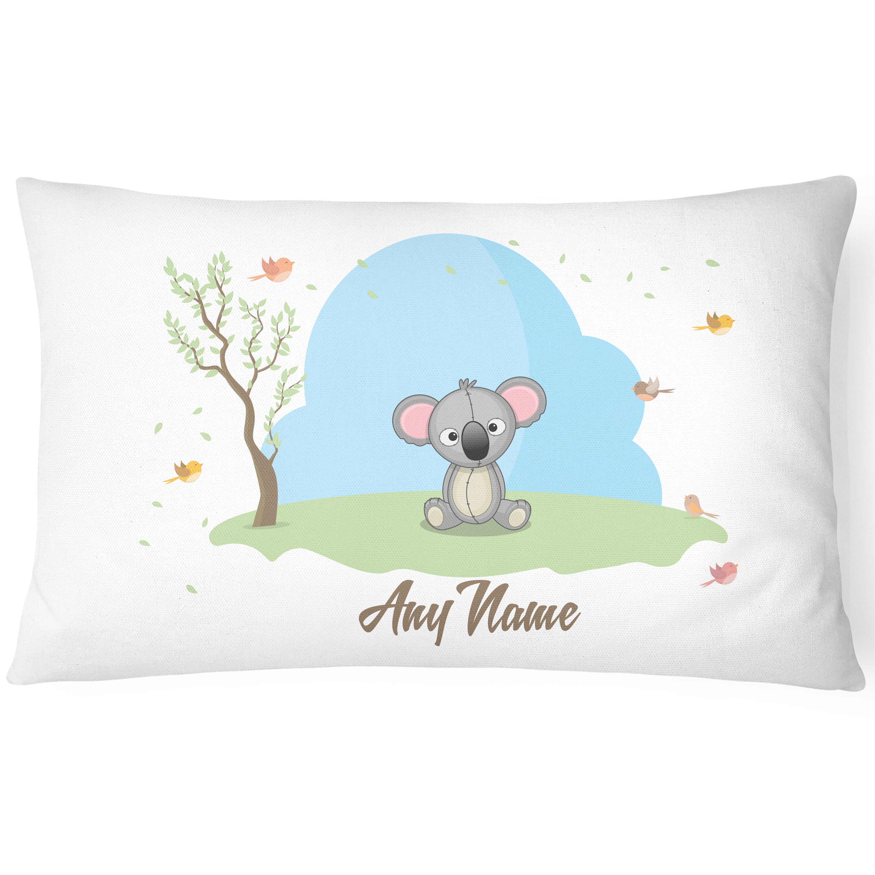 Personalised Children's Pillowcase Cute Animal - Lovely