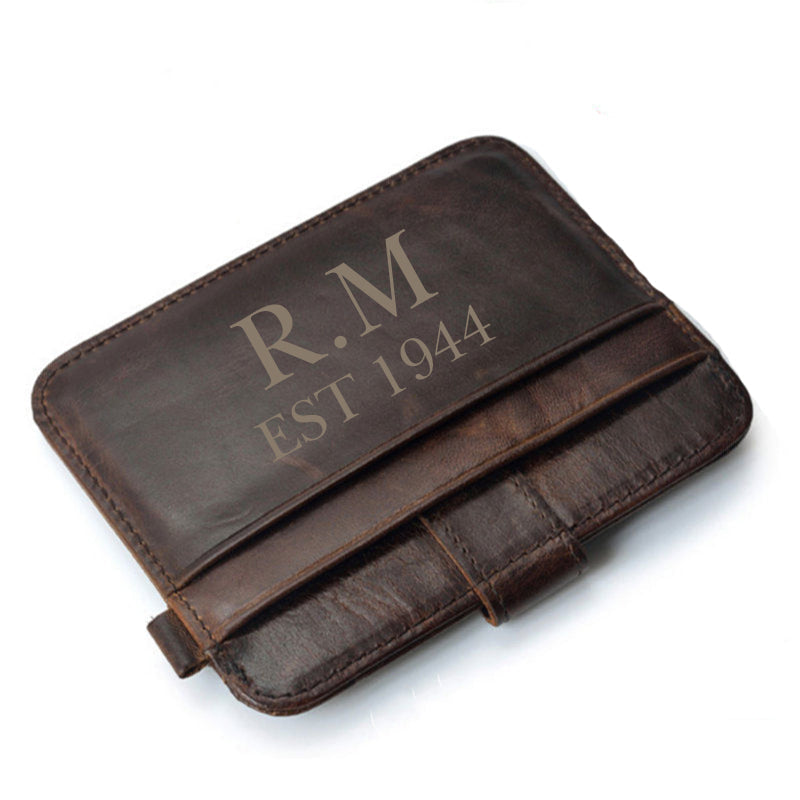 Personalised Leather Wallet