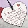 Wonderful Daughter Wooden Heart Sign Mum Daughters Plaque
