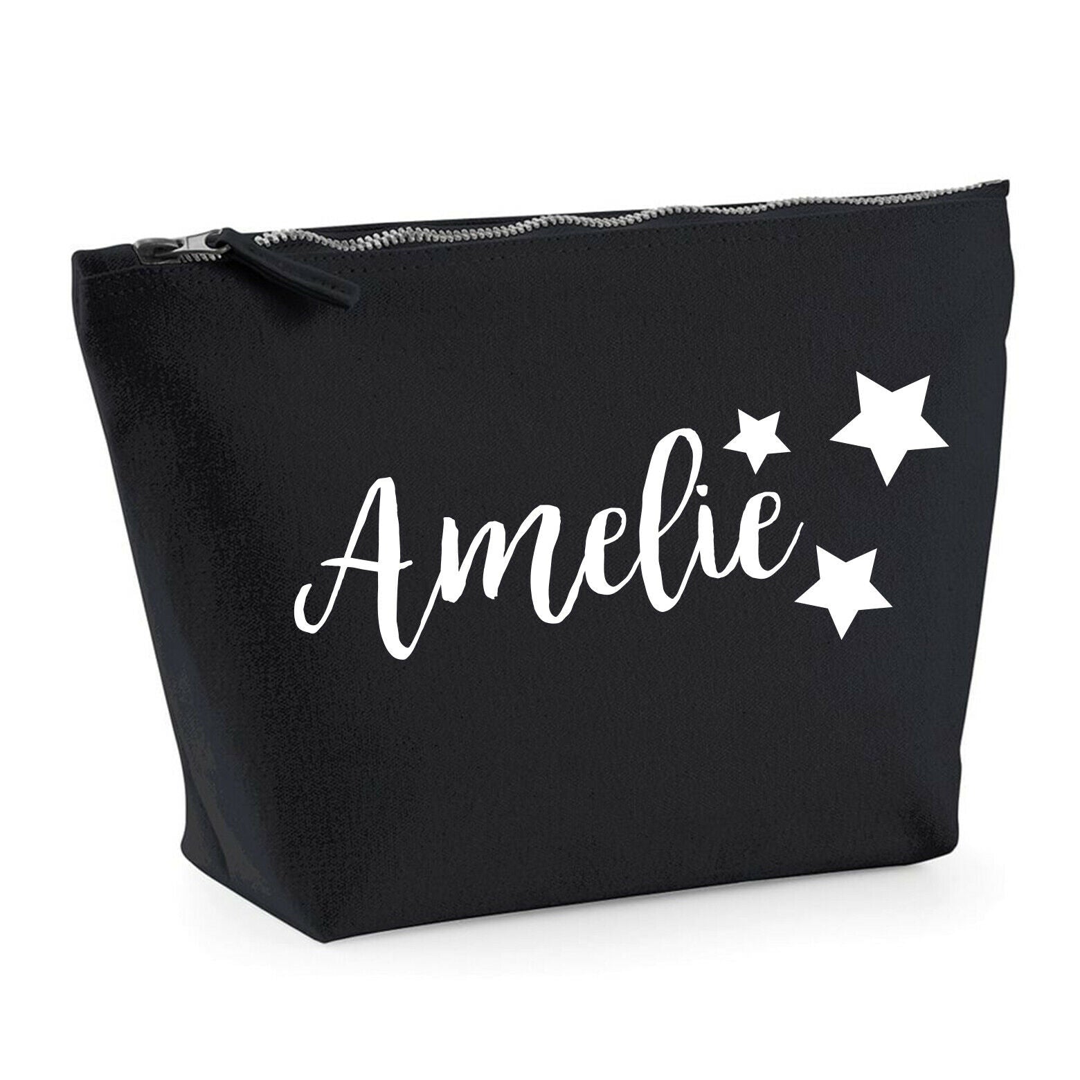 Personalised Canvas Makeup Bag - Perfect Gift - Small Design