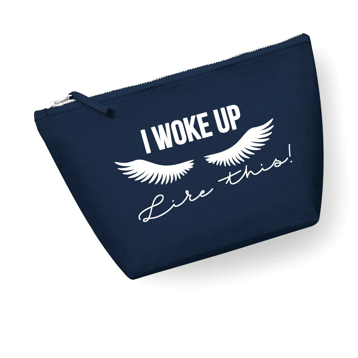 Personalised Canvas Makeup Bag - Lashes