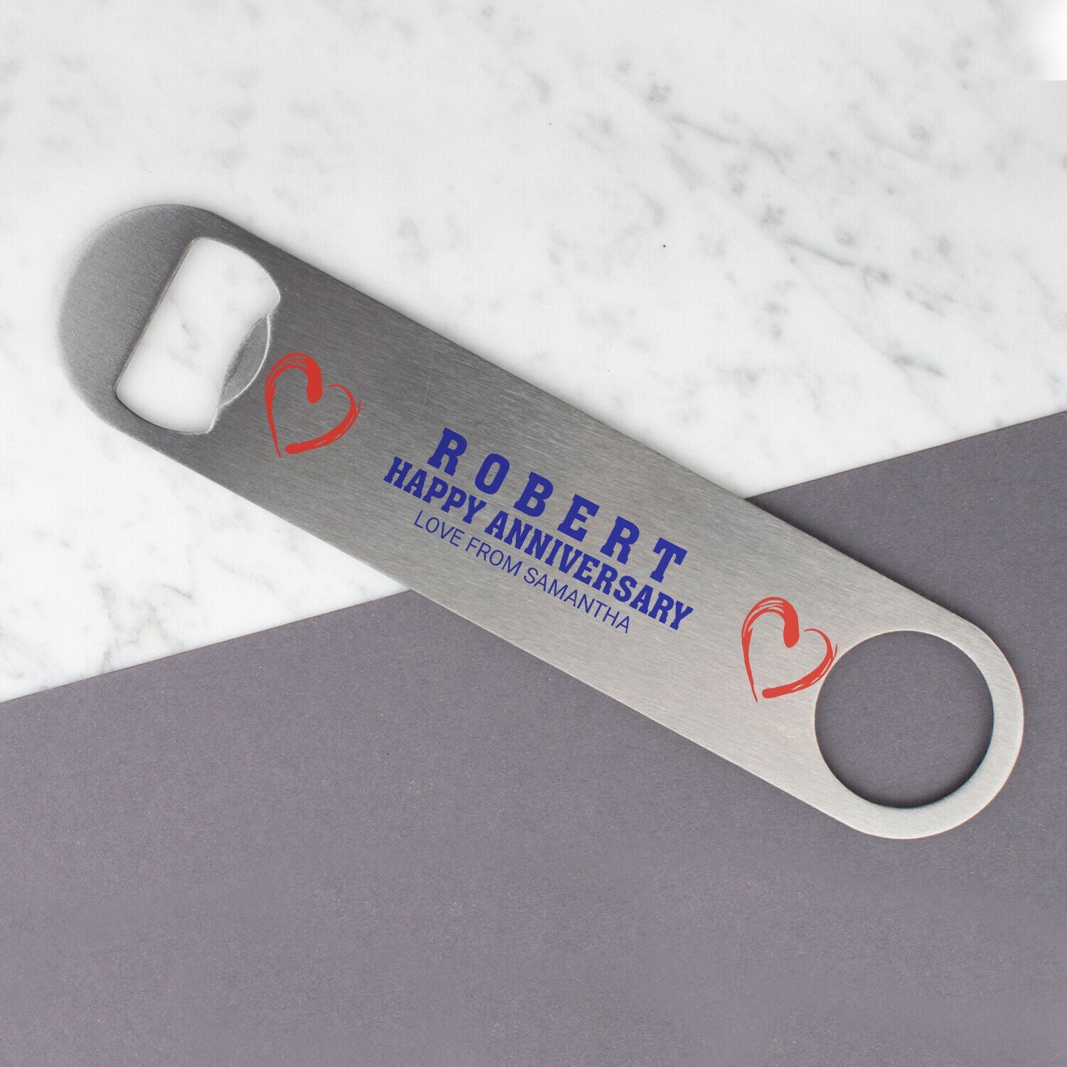 Personalised Engraved Bottle Opener Perfect Gift Custom Wedding Gift Kitchen