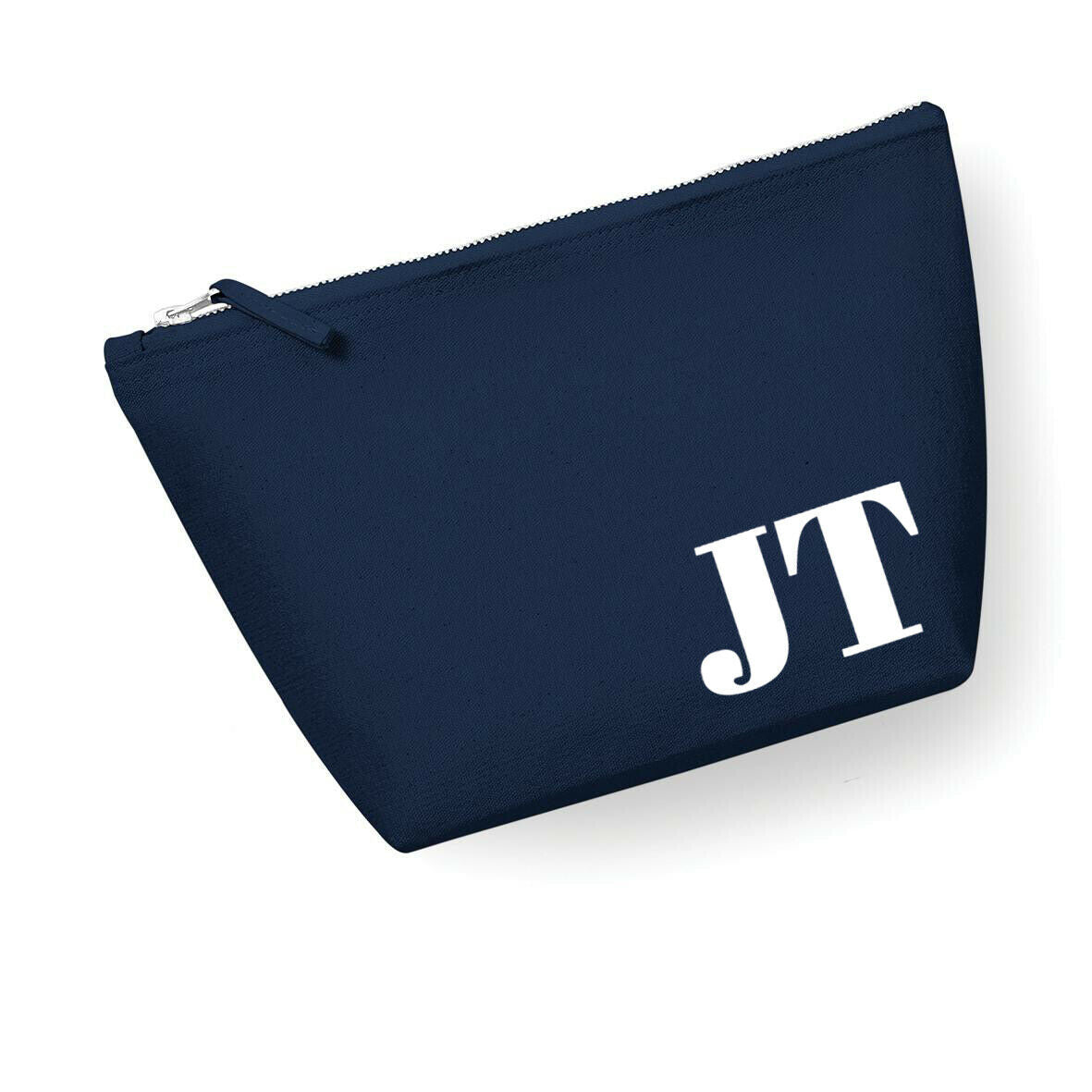 Personalised Canvas Makeup Bag - Perfect Gift   - Initial