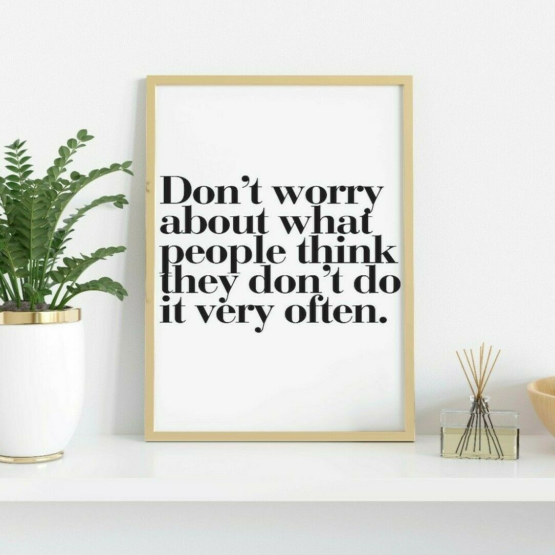 Motivational Quotes Inspirational Prints Funny Posters Gift Wall Art Décor - Stay Creative