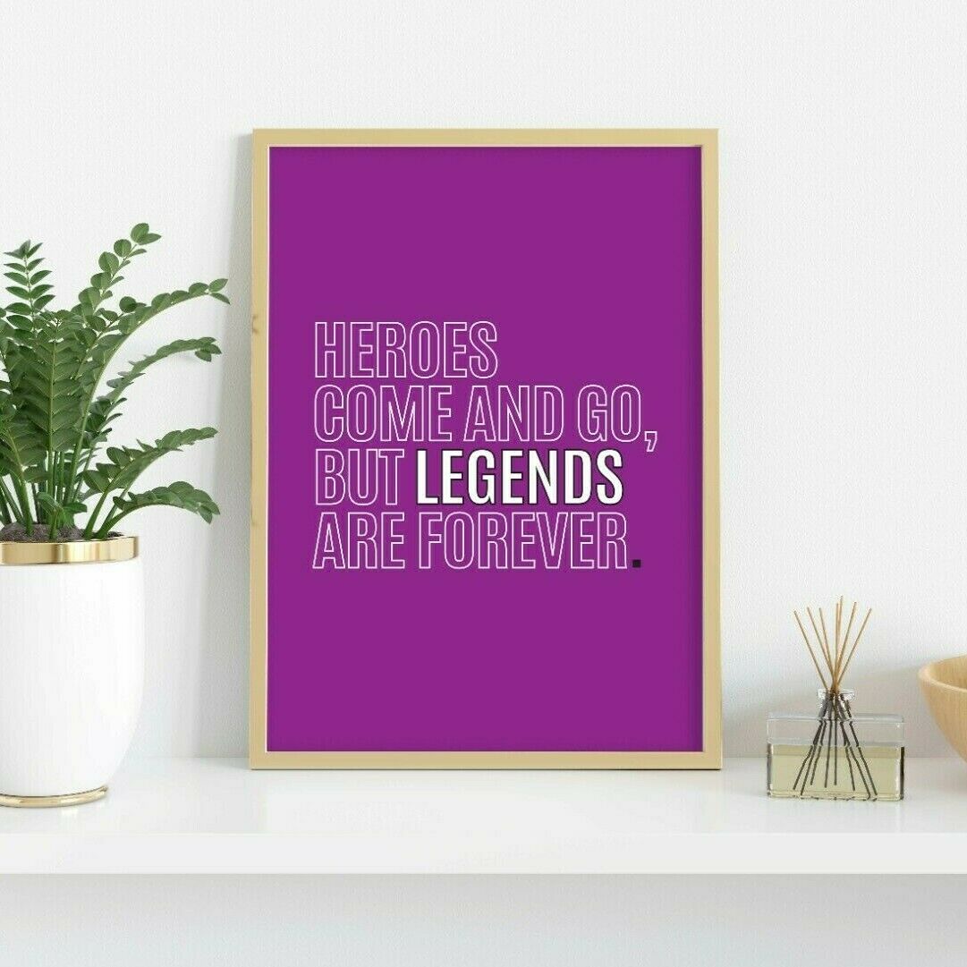 Motivational Quotes Inspirational Prints Funny Posters Gift Wall Art Decor - Artist