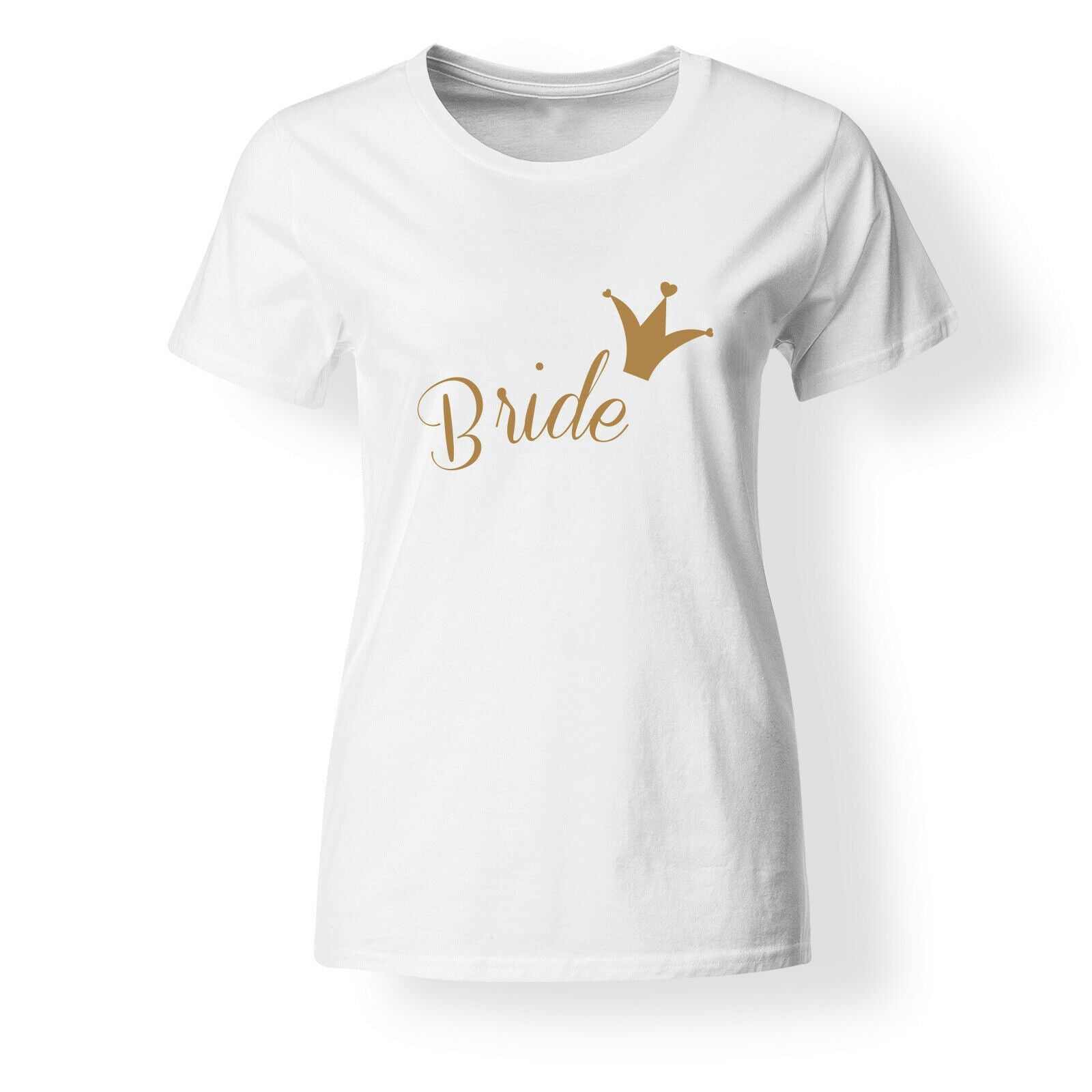 Hen T Shirts Do Party Bride Personalised T-Shirt Ladies Custom Printed Tee - Crowm